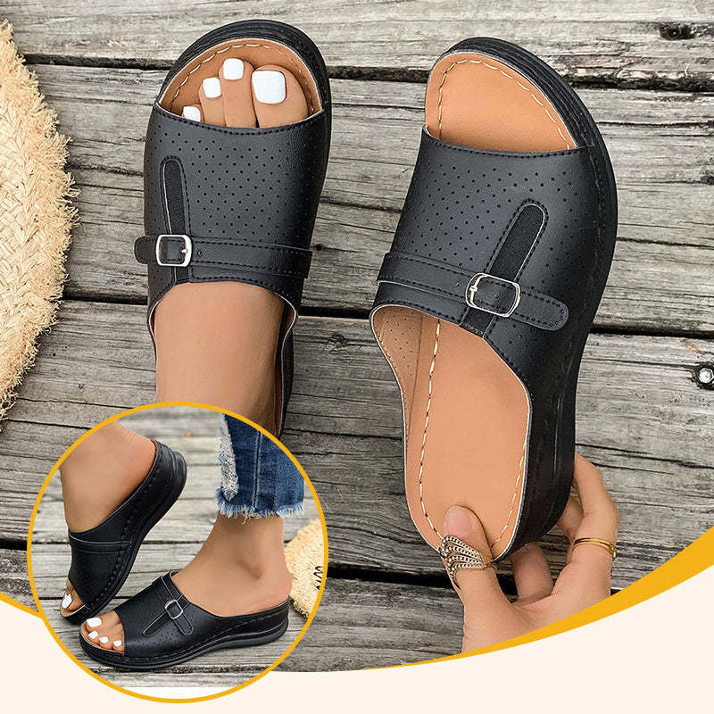 Damskie sandały ortopedyczne Comfort z miękką podeszwą