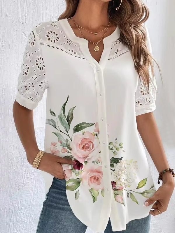 🌻Elegancki wakacyjny weekend z krótkim rękawem