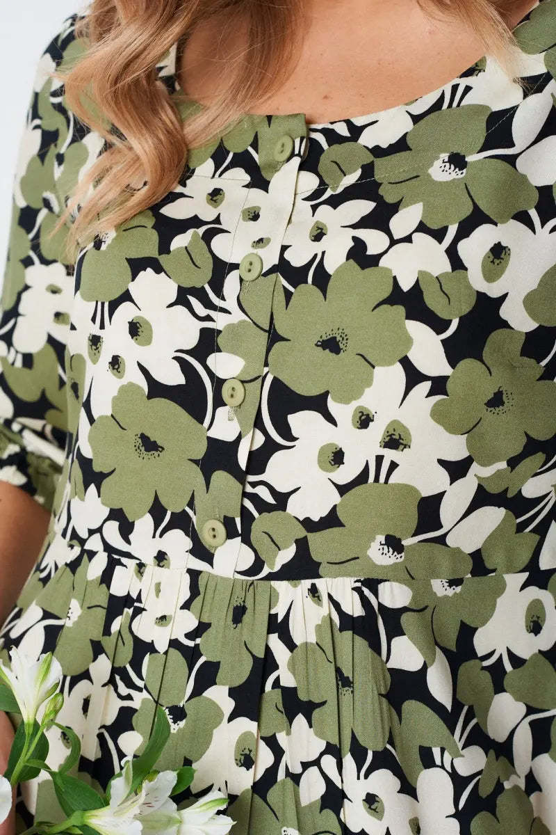 [S-5XL]Luźna bawełniana sukienka w dużym rozmiarze | Wygodne, przewiewne, idealne na lato