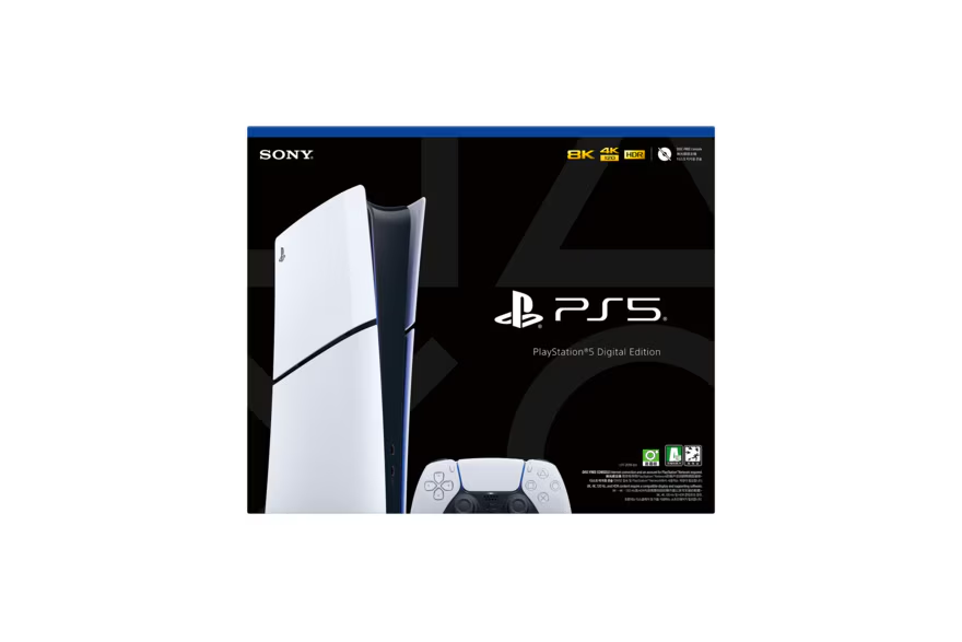 PlayStation®5 Slim Digital Edition｜30% thinner｜1TB SSD｜4K/120Hz｜DualSense® controller