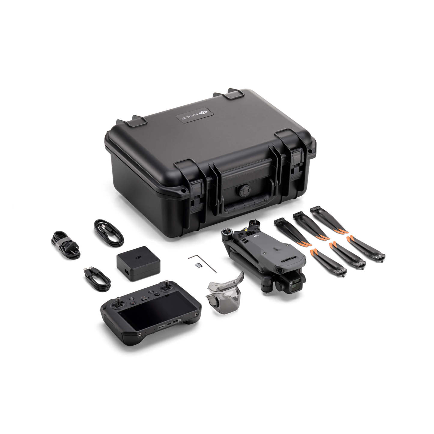 DJI Mavic 3E Basic Edition Package｜4/3-inch Hasselblad Camera｜Mechanical Shutter Mapping｜15km O3 Image Transmission｜45-minute Battery Life｜RTK Module｜Dual Battery Fast Charging System｜Shockproof Safety Case