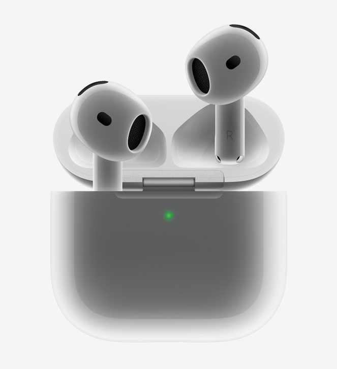 Apple AirPods 4 Noise Cancelling Edition｜Active Noise Cancelling + Transparency Mode｜Spatial Audio｜30 hours of battery life｜Magnetic charging｜H2 chip｜Adaptive EQ｜Siri voice control