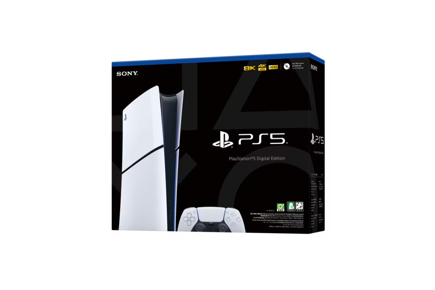 PlayStation®5 Slim Digital Edition｜30% thinner｜1TB SSD｜4K/120Hz｜DualSense® controller