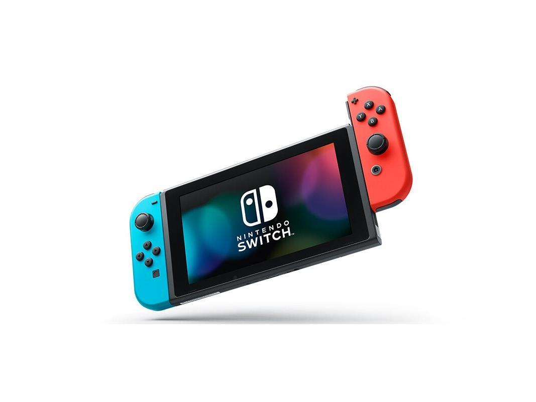 Nintendo Switch Red and Blue Console Long Battery Life Edition | 7.0-inch HD screen | Handheld/TV/Desktop three modes