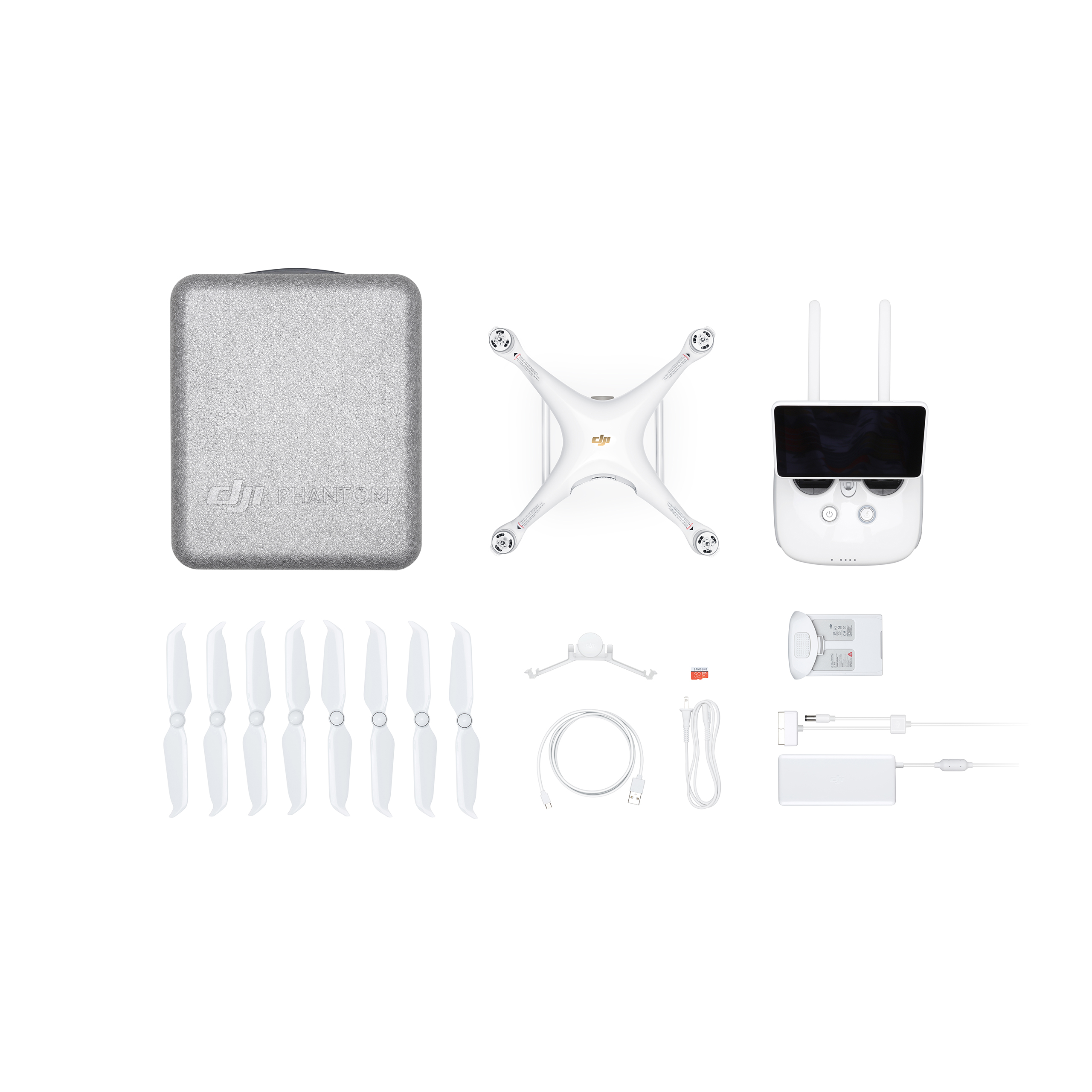 DJI Phantom 4 Pro+ V2.0｜1-inch 20MP｜4K/60fps HDR｜7km OcuSync 2.0 image transmission｜30 minutes battery life｜5-way obstacle avoidance｜5.5-inch high-brightness screen remote control｜All-in-one surveying and photography package