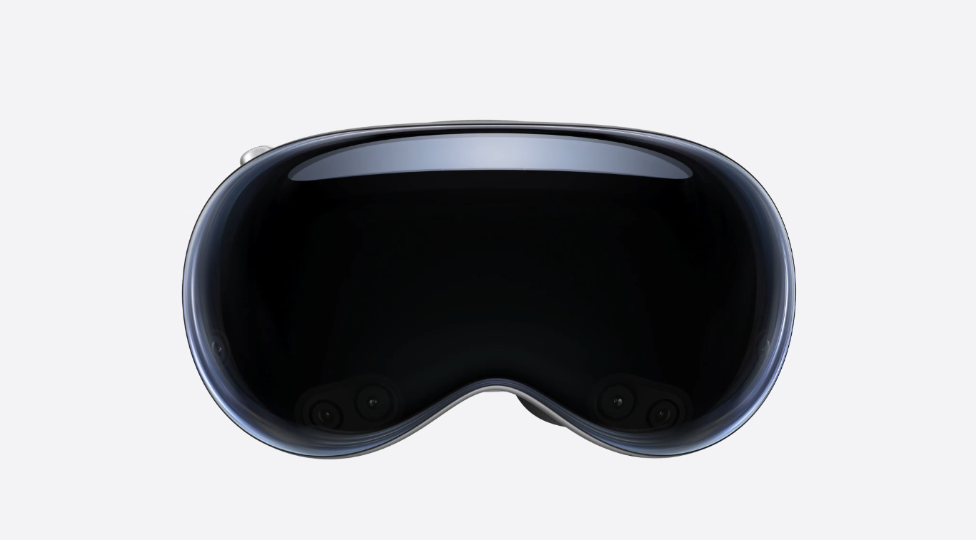 Apple Vision Pro｜Spatial computing device｜M2+R1 dual-core｜23 million pixels｜micro-OLED｜Eye-hand interaction｜Spatial audio