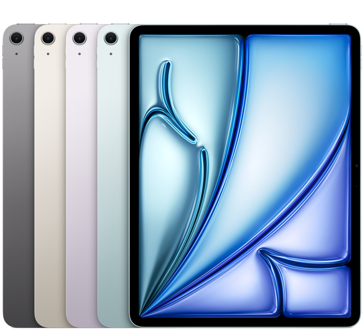 Apple iPad Air 2025｜13″ Liquid Retina XDR｜M3 chip｜Ultra-thin large screen｜ProMotion｜Four speakers｜Thunderbolt 4
