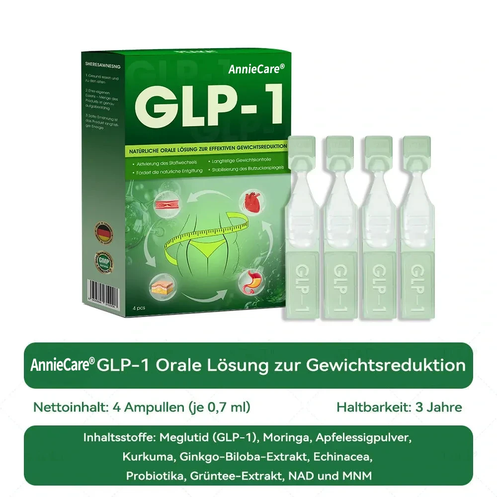 𝐎𝐟𝐟𝐢𝐜𝐢𝐚𝐥 𝐒𝐭𝐨𝐫𝐞 | 🇩🇪𝐀𝐧𝐧𝐢𝐞𝐂𝐚𝐫𝐞® 𝐆𝐋𝐏-𝟏 𝐎𝐫𝐚𝐥𝐞 𝐋ö𝐬𝐮𝐧𝐠 🌸 Nur 1x pro Woche, erste Veränderungen in 7 Tagen sichtbar ✅ Für Adipositas, Herz-Kreislauf, Diabetes, Schlafapnoe, Gelenke und mehr
