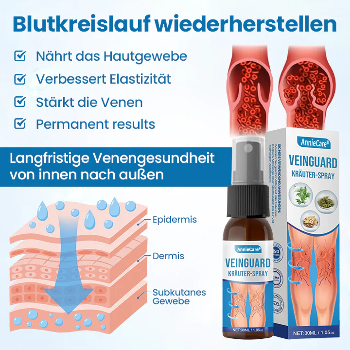✅Klinisch erwiesen, um Krampfadern in nur 7 Tagen zu beseitigen! - AnnieCare® 𝐕𝐞𝐢𝐧𝐆𝐮𝐚𝐫𝐝 𝐊𝐫ä𝐮𝐭𝐞𝐫𝐬𝐩𝐫𝐚𝐲