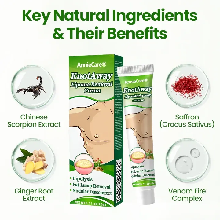 ⏰Last Day Promotion: 60% OFF🔥 Cvreoz® KnotAway Lipoma Removal Cream