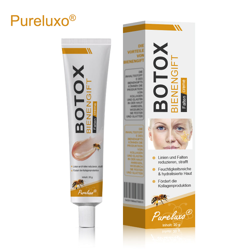 👨‍⚕️ Hergestellt in Deutschland - ✨Pureluxo® Botox Bienenvenom Faltenentfernungscreme