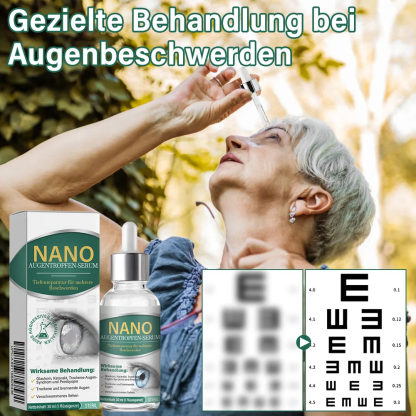 AnnieCare® Nano Augentropfen Serum 👩‍⚕️Geeignet für Presbyopie, trockene Augen, Glaukom und Katarakte