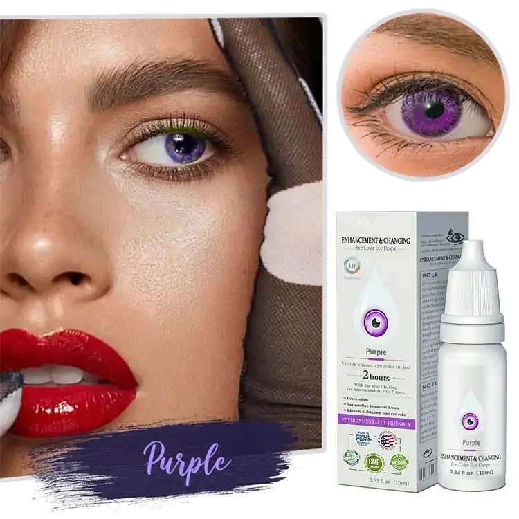 AnnieCare® Augentropfen zur Verbesserung und Veränderung der Augenfarbe