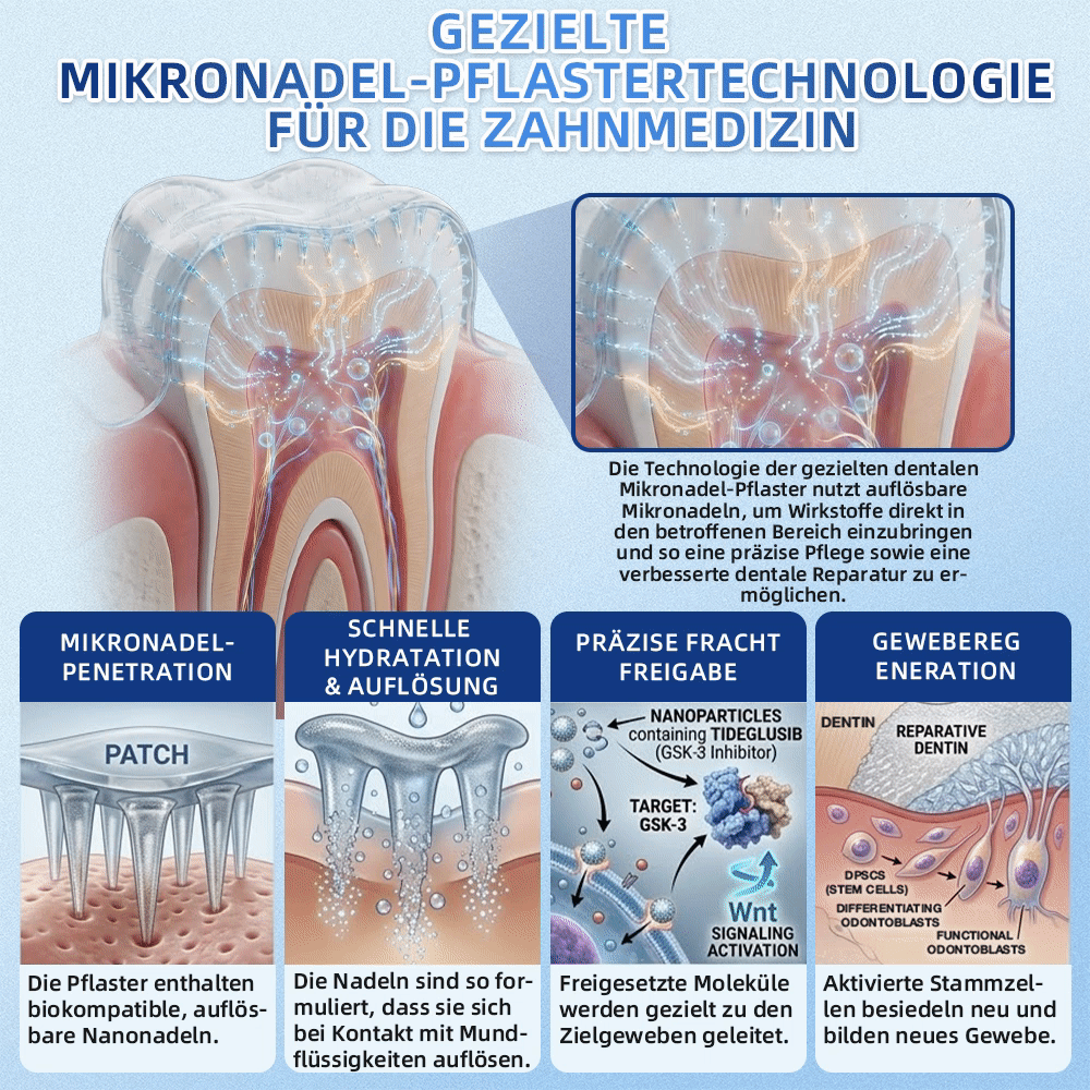 𝐺𝑙𝑖𝑚𝑚𝑒𝑟𝑙𝑦®🌳 Tideglusib Zahn & Zahnfleisch Schnelllösliche Repair-Mundstreifen