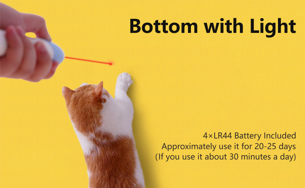 cat light toy