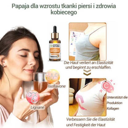 👩‍⚕️Cvreoz™ Pueraria Mirifica Papaya Natur-Ergänzungsmittel