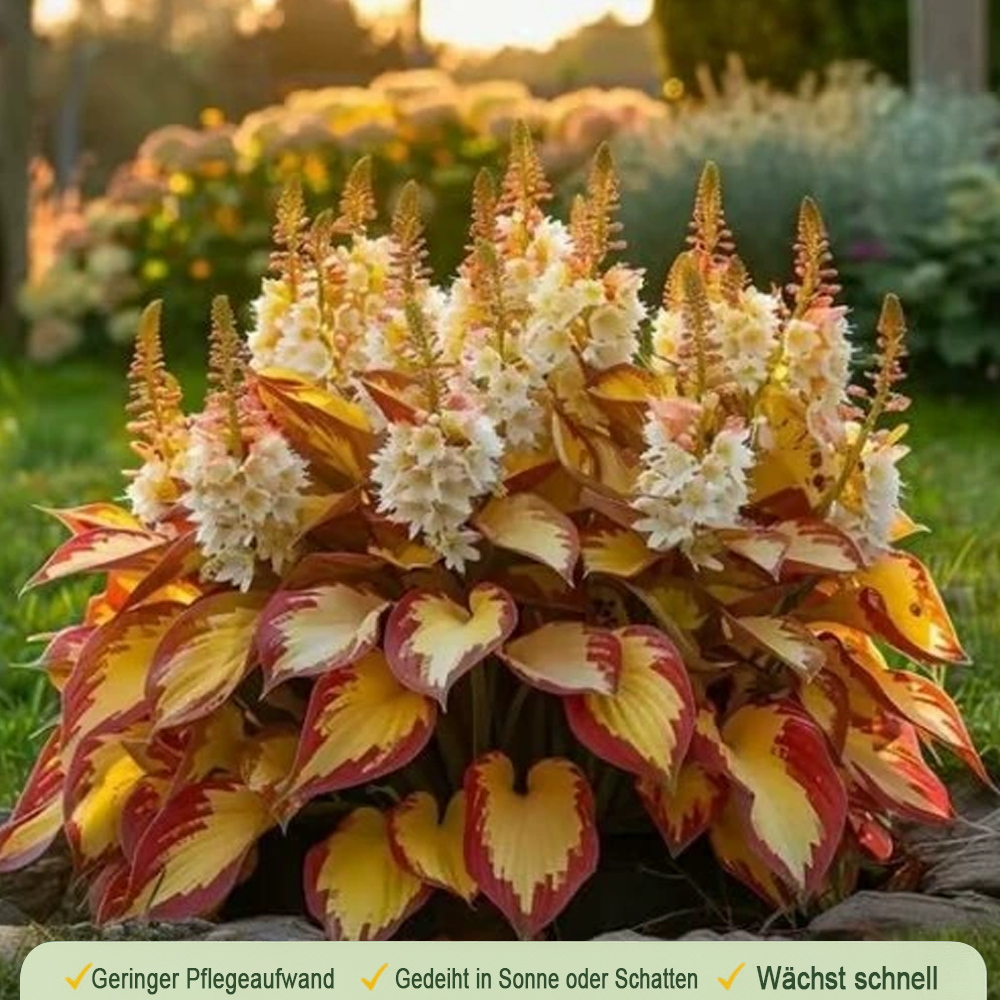 🪻🪴Bunte Hosta-Samen – Winterharte, pflegeleichte Schattenpflanze