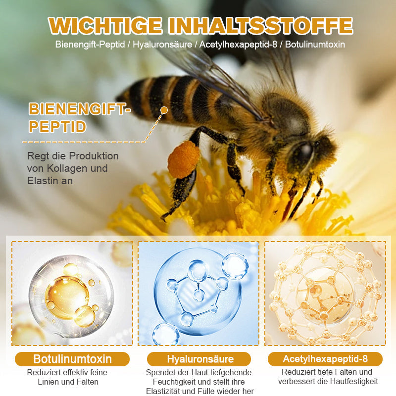 👨‍⚕️ Hergestellt in Deutschland - ✨Pureluxo® Botox Bienenvenom Faltenentfernungscreme