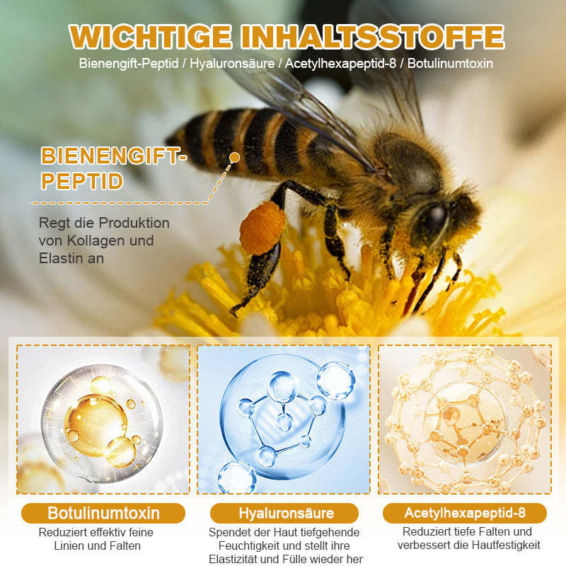 👨‍⚕️ Hergestellt in Deutschland - ✨Pureluxo® Botox Bienenvenom Faltenentfernungscreme