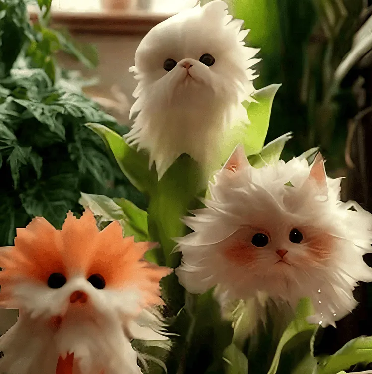 Funkelnde Blumensamen – Züchten Sie exquisit schöne, Blickfang-Blumen: "Heimische Kätzchen-Orchideen" 🌸😺