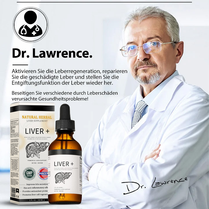 AnnieCare® Natürliches Leber-Kräuterpräparat – Starke Leberunterstützung – Entgiftung & Regeneration – Unterstützt gesunde Blutzucker- und Blutfettwerte