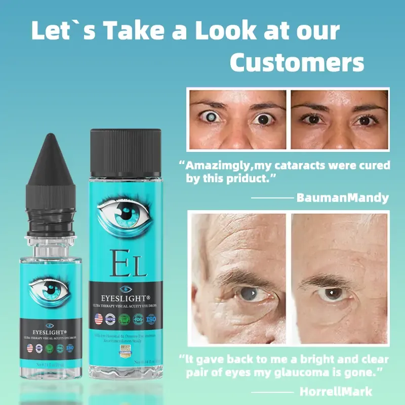 EYESLIGHT® Nano Vision Repair Eye Serum ✅FDA Approved(Suitable for presbyopia, dry eye syndrome, glaucoma, and cataracts)