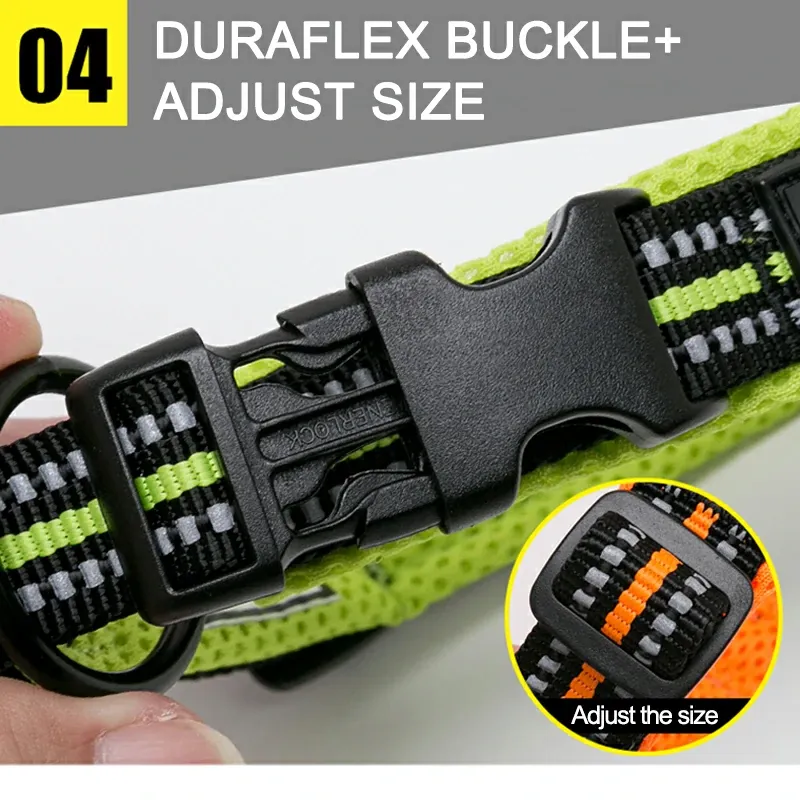 Outdoor Safety Breathable Anti-Strangulation Dog Collar