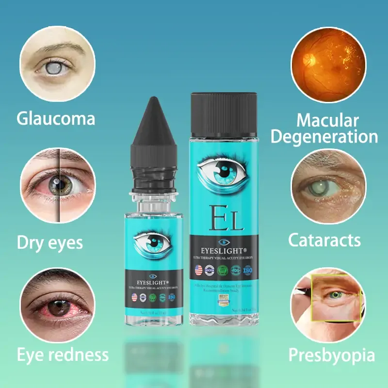 EYESLIGHT® Nano Vision Repair Eye Serum ✅FDA Approved(Suitable for presbyopia, dry eye syndrome, glaucoma, and cataracts)
