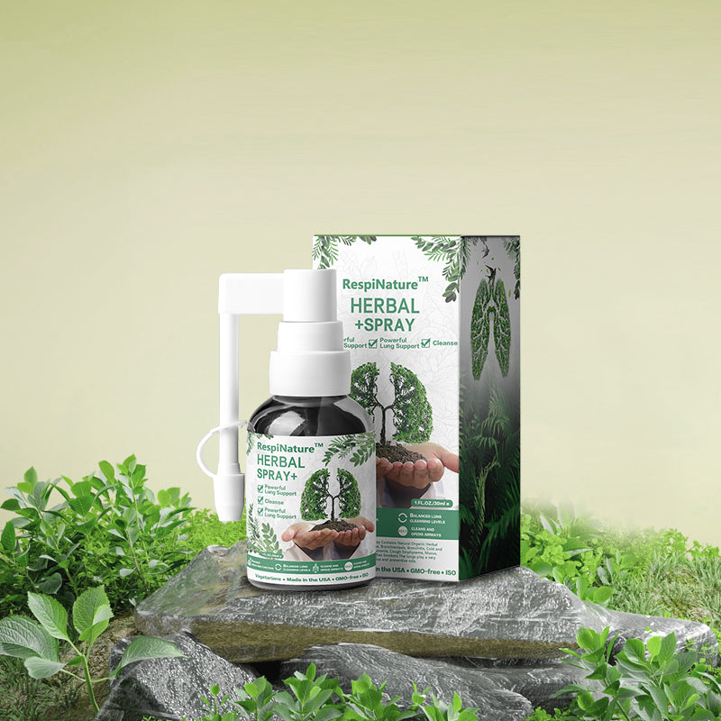 RespiNature™ Herbal Lung Cleanse Mist – Kraftvolle Lungenunterstützung, Reinigung und Atmung – Hergestellt in den USA – Kräuternebel