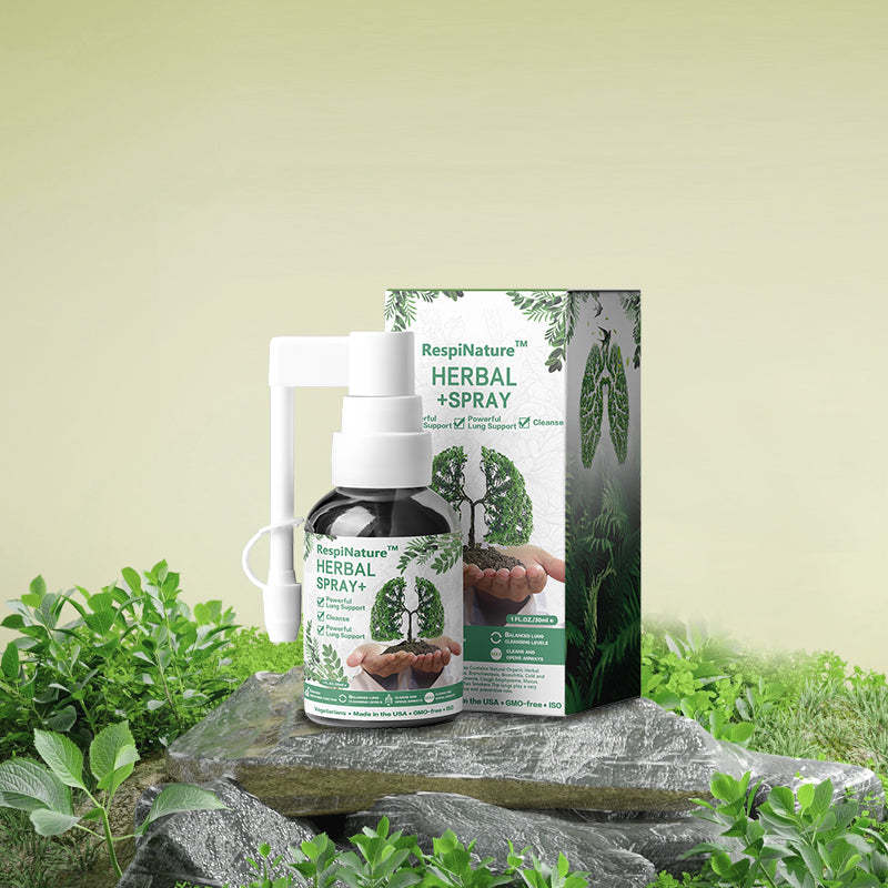 RespiNature™ Herbal Lung Cleanse Mist – Kraftvolle Lungenunterstützung, Reinigung und Atmung – Hergestellt in den USA – Kräuternebel