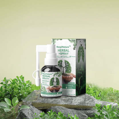 RespiNature™ Herbal Lung Cleanse Mist – Kraftvolle Lungenunterstützung, Reinigung und Atmung – Hergestellt in den USA – Kräuternebel