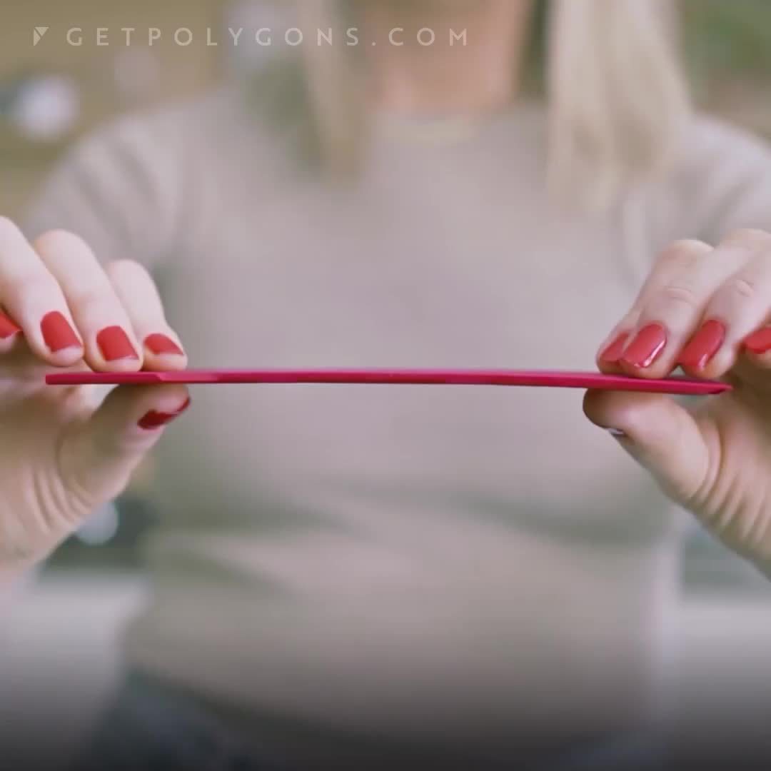 POLYGONS Flache 3-in-1 Faltbare Messlöffel