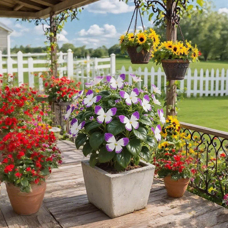 🦋 Märchenhafte schmetterlingsförmige Blumensamen ✨