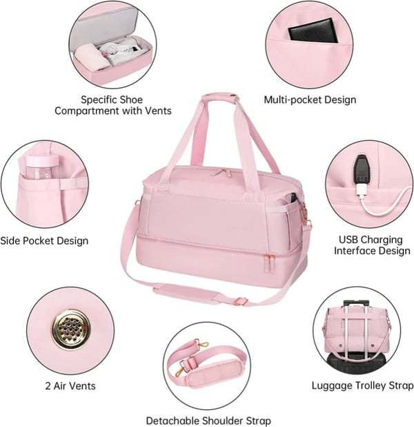 🔥 Last day 47% off🔥 Multifunctional Gym Duffel Bag
