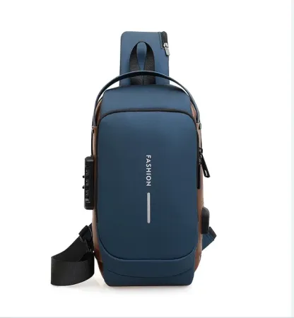 USB-Ladegerät Sport Sling Anti-Diebstahl-Umhängetasche