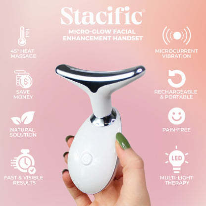 🔥（50% de desconto por tempo limitado！）😍Dispositivo de beleza facial MICROGLOW