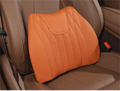 【53% off】 Възглавница за автомобилна седалка от естествена кожа и лумбална възглавница за седалка