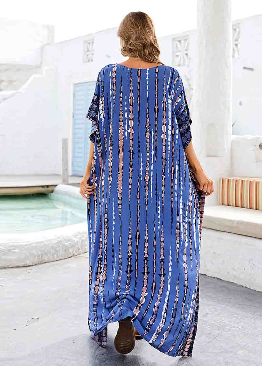 Tie dyed Boho Cover Up
