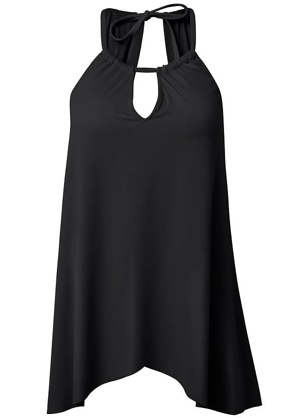 Boho Resort Wear Tie Back Tankini Set