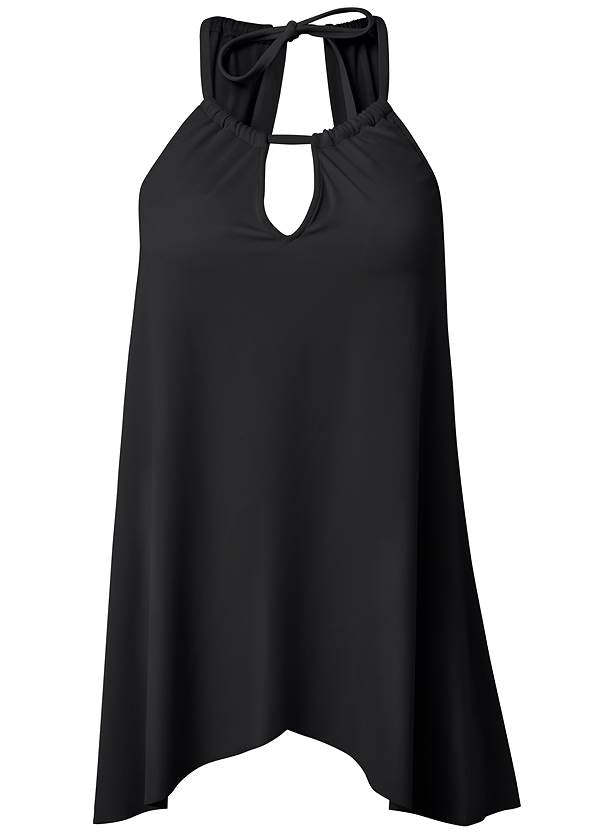 Boho Resort Wear Tie Back Tankini Set