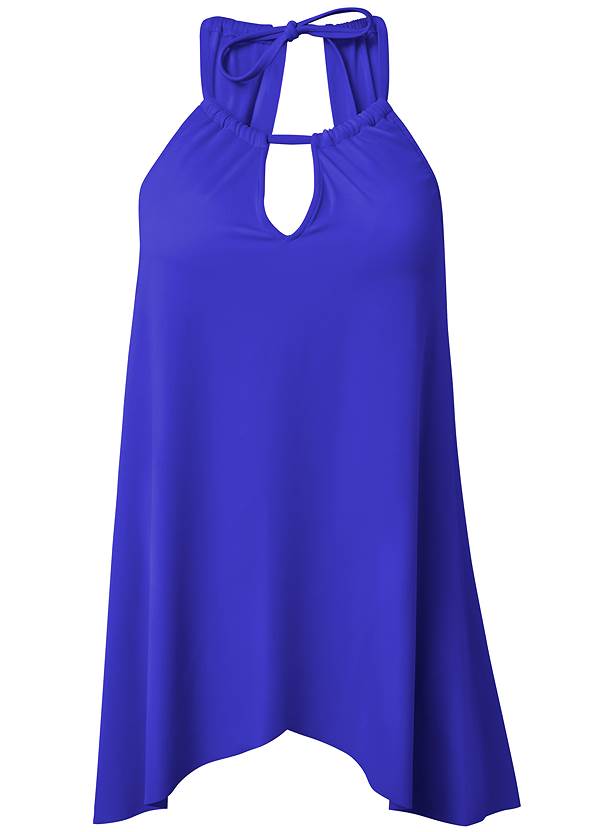 Boho Resort Wear Tie Back Tankini Set