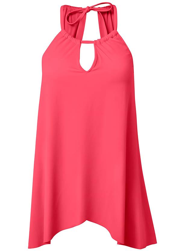 Boho Resort Wear Tie Back Tankini Set