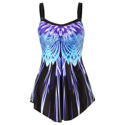 Gradient Strap Fashionable Swimdresses
