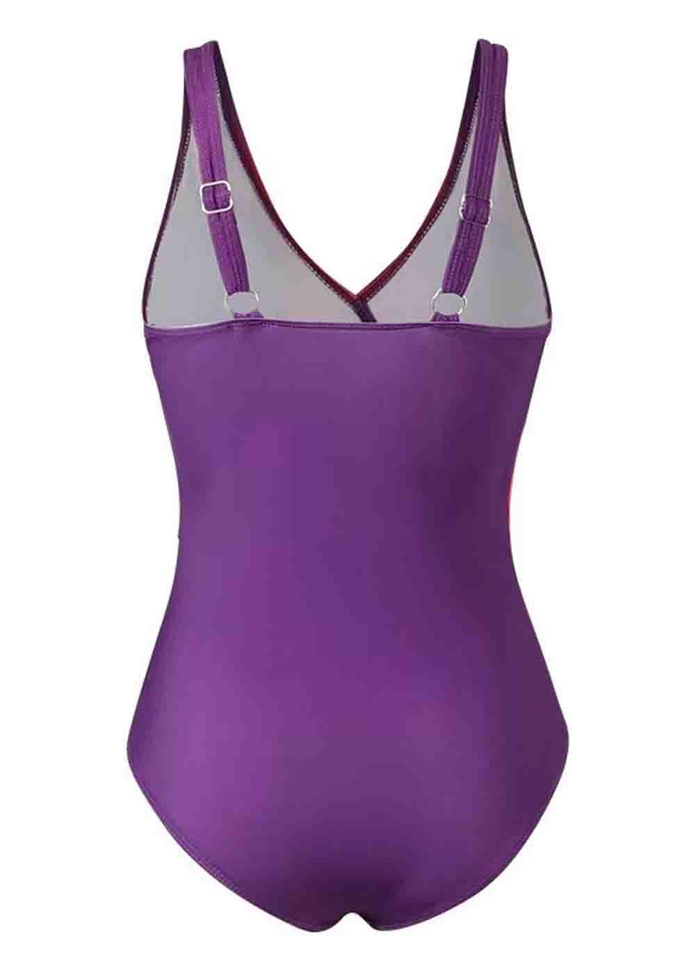 Wide Strap Ombre One Piece Swimwear