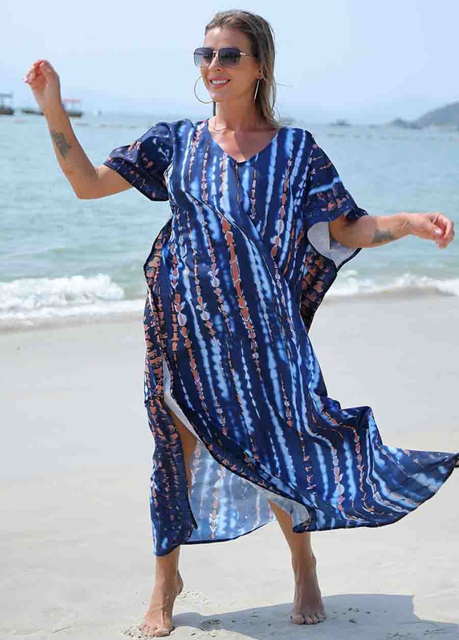 Tie dyed Boho Cover Up