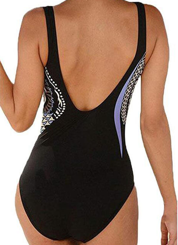Printed Strap Sexy One-piece Swimsuits