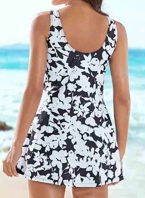 Floral Printed Tankinis Swimwear