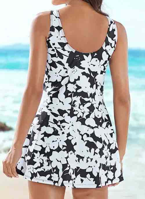 Floral Printed Tankinis Swimwear