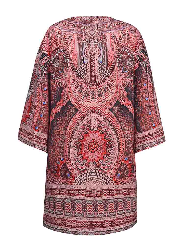 Floral Printed Boho Cover-ups