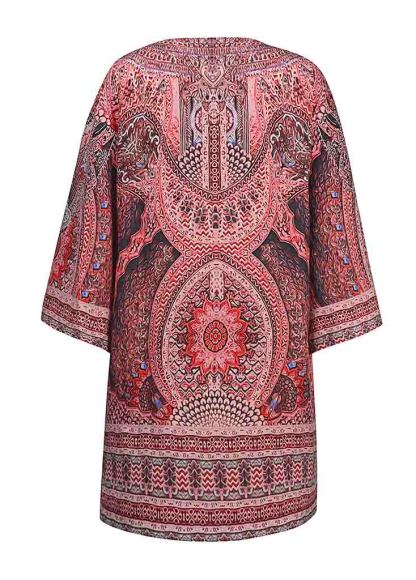 Floral Printed Boho Cover-ups